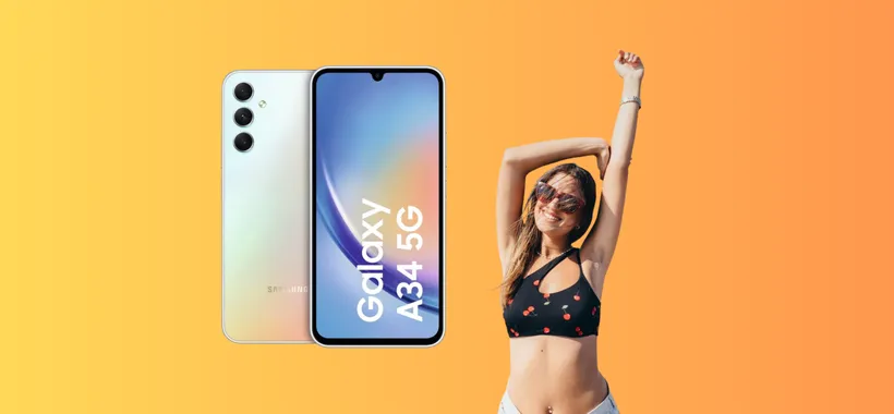 Samsung Galaxy A34 da 256GB in super offerta da Unieuro