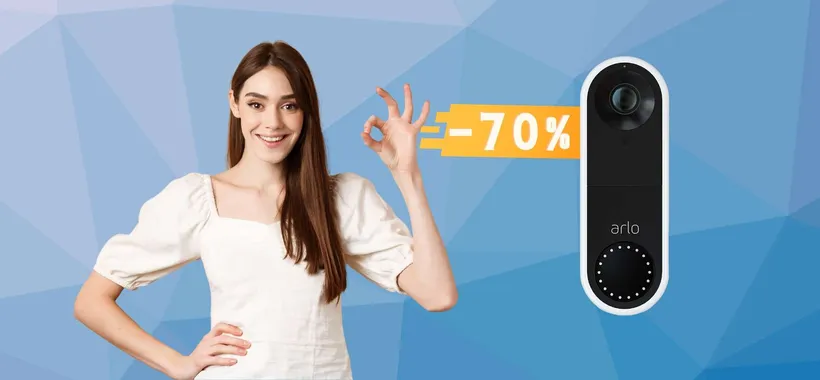 Videocitofono WiFi sensore di movimento e allarme: BOMBA Amazon (-70%)