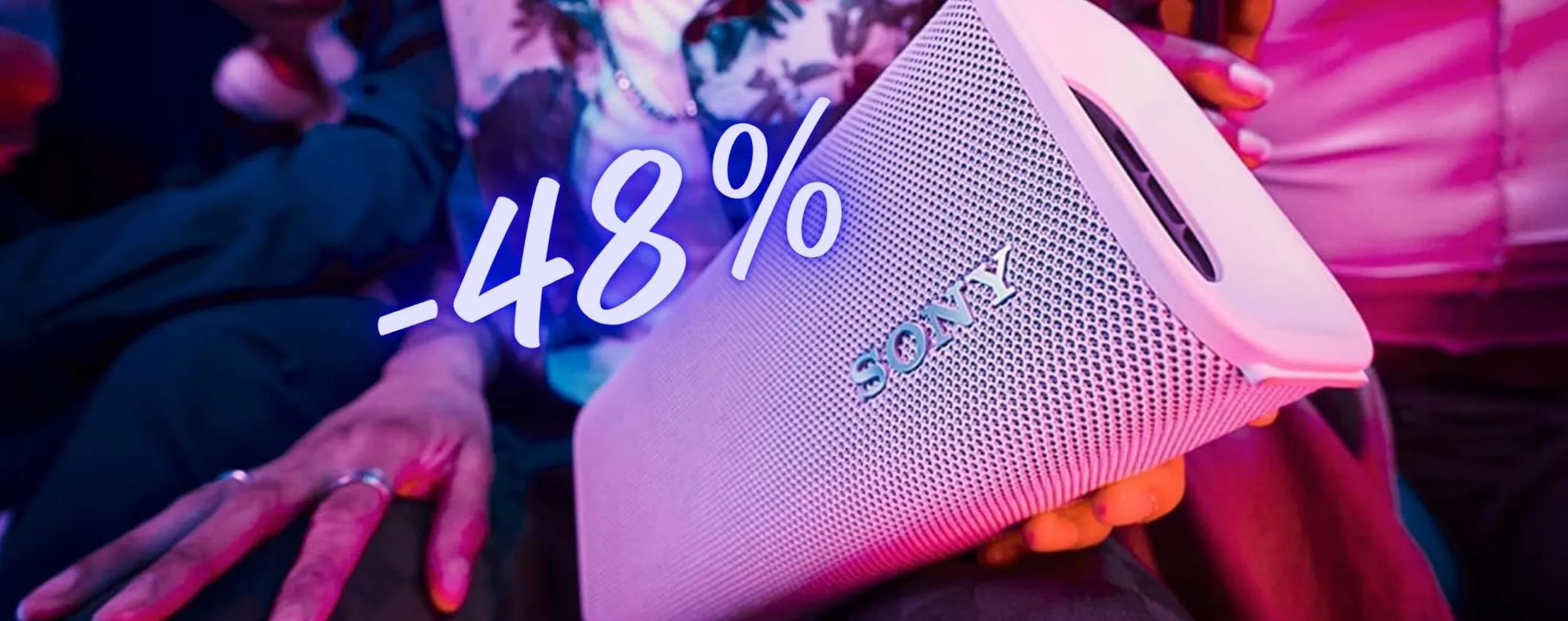 Sony ULT FIELD 3: lo speaker Bluetooth dal suono inconfondibile in sconto al 48%