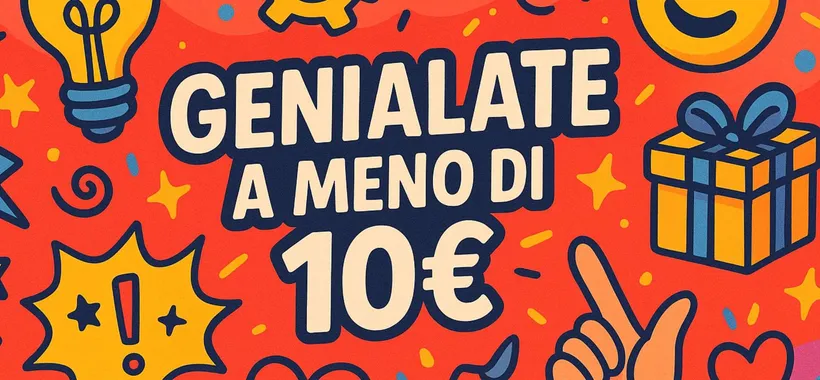 Genialate a meno di 10€ su Amazon: tanti gadget economici e INDISPENSABILI