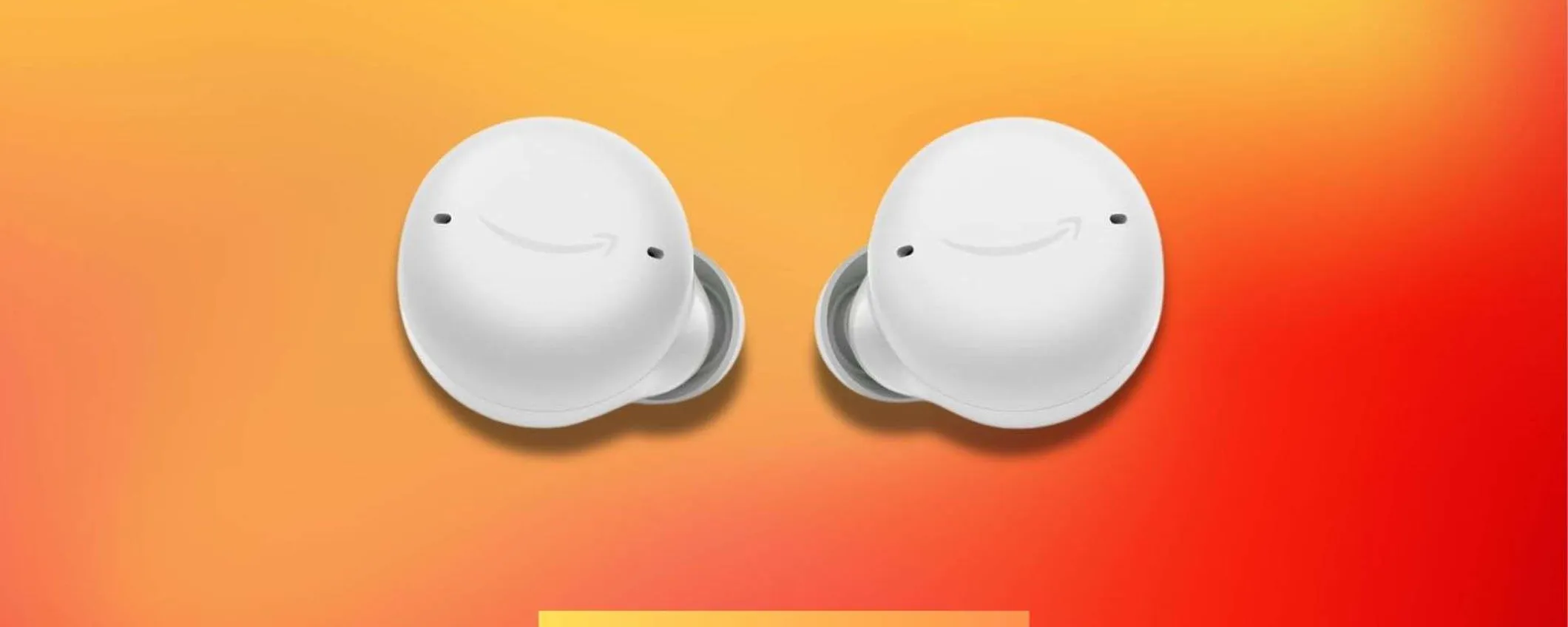 Echo Buds, offerta imperdibile: il prezzo crolla del 56% (Amazon)