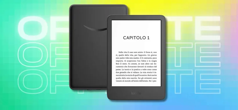 Kindle 2022 per leggere ovunque tu vada, sconto da prendere AL VOLO