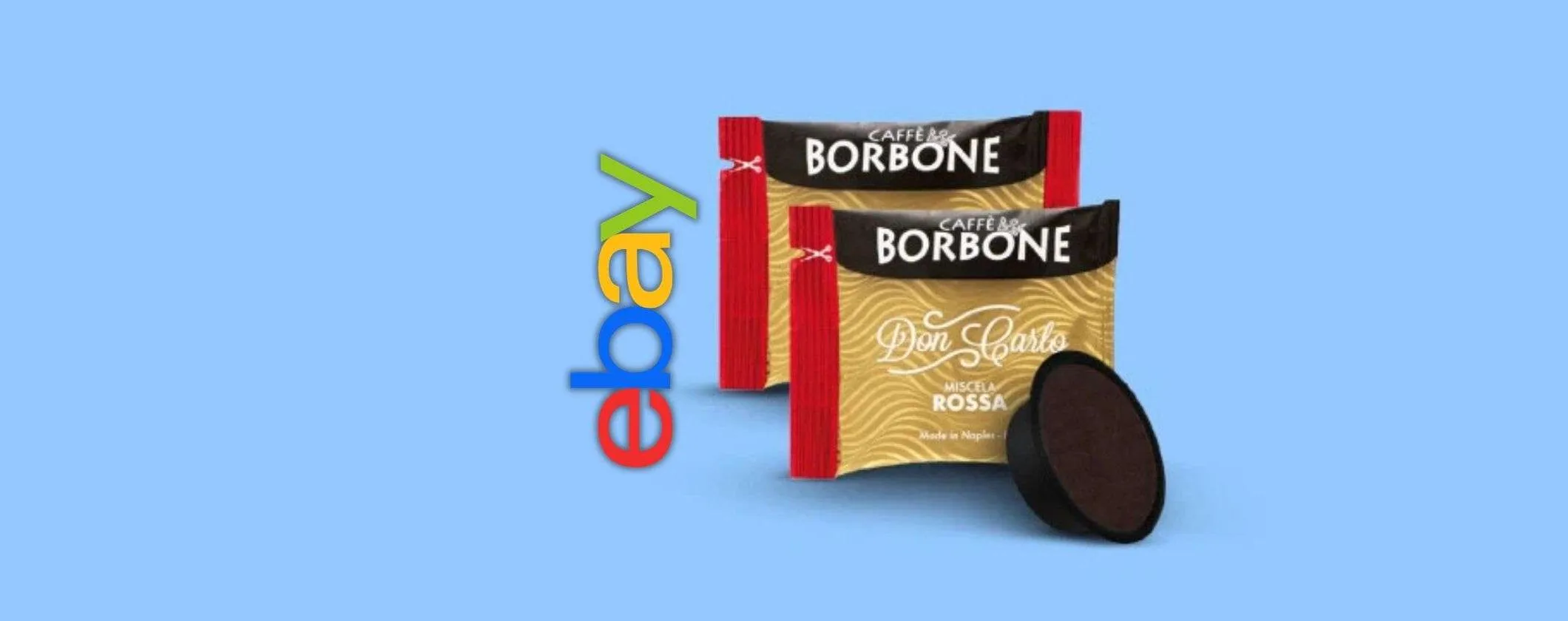 Le Capsule A Modo Mio le trovi su Caffè Borbone da eBay al miglior prezzo