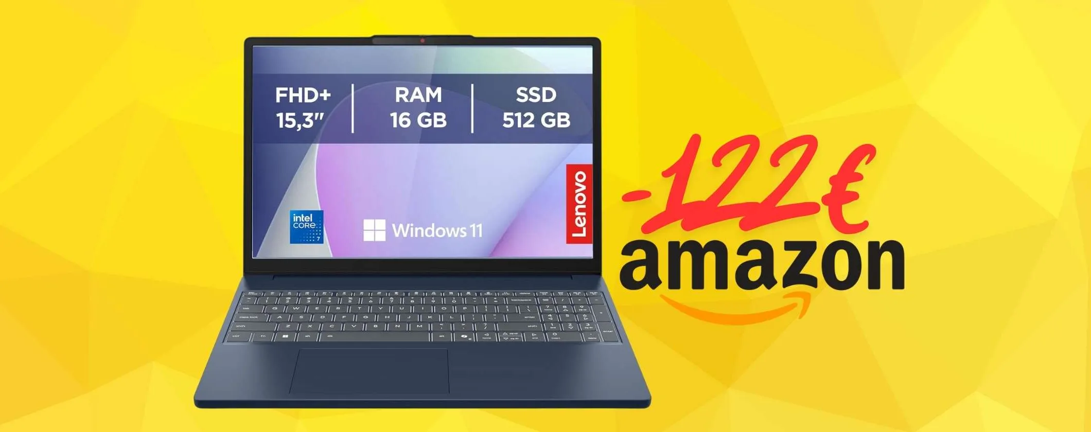 Notebook potente senza svenarsi? Lenovo IdeaPad Slim 3 è la risposta (-122€)