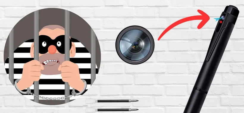 Sembra una penna, è una VIDEOCAMERA di sicurezza: sconto 50% (tua a 22,99€)