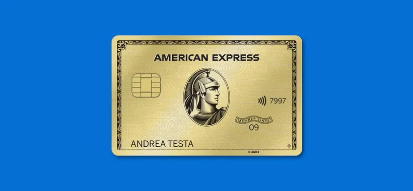 Con Carta Oro AmEx puoi ricevere 250 euro di sconto sui tuoi acquisti