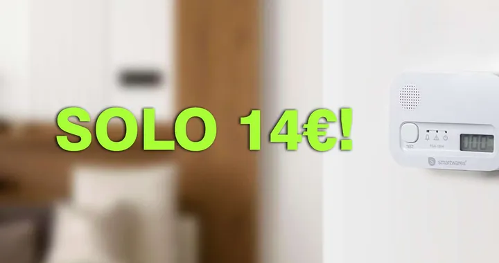 Questo Rilevatore di Monossido di Carbonio può salvarti la vita: solo 14€