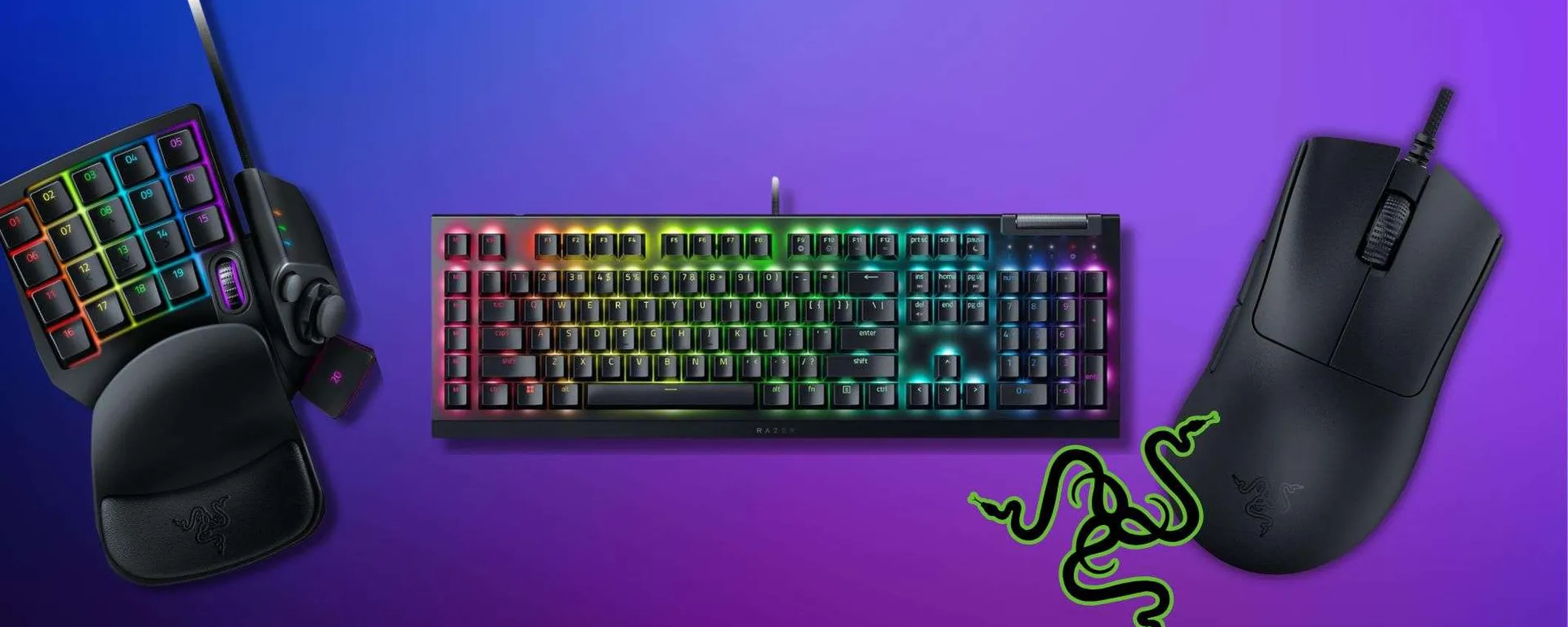 Tantissimi accessori gaming della Razer a prezzo da outlet: tutte le offerte migliori