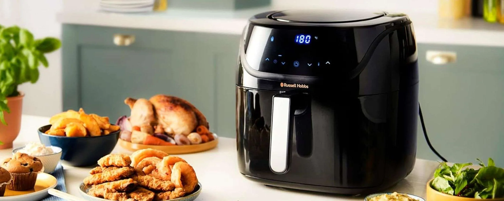 Friggitrice ad aria XXL in SUPER SCONTO su Amazon: risparmi il 42% e cucini per tutti