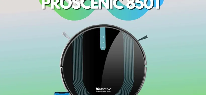 Proscenic 850T: il robot aspirapolvere definitivo con coupon