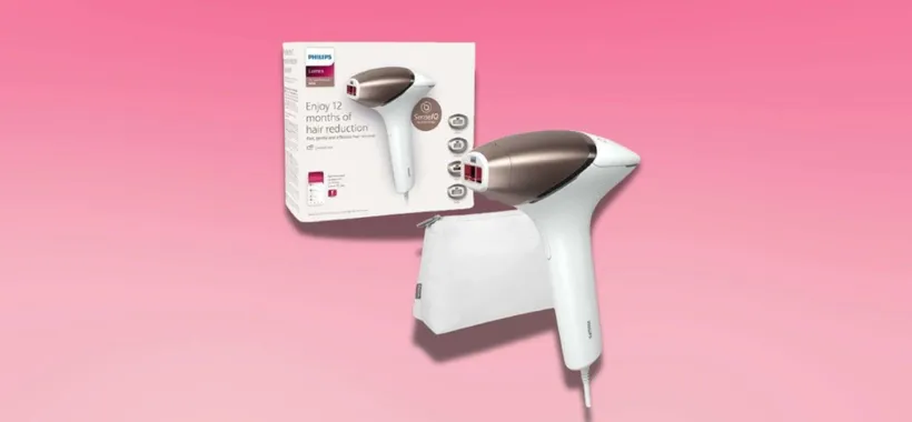 Epilatore laser Philips in offerta a 349€ (invece di 559,99€): addio peli per 12 mesi