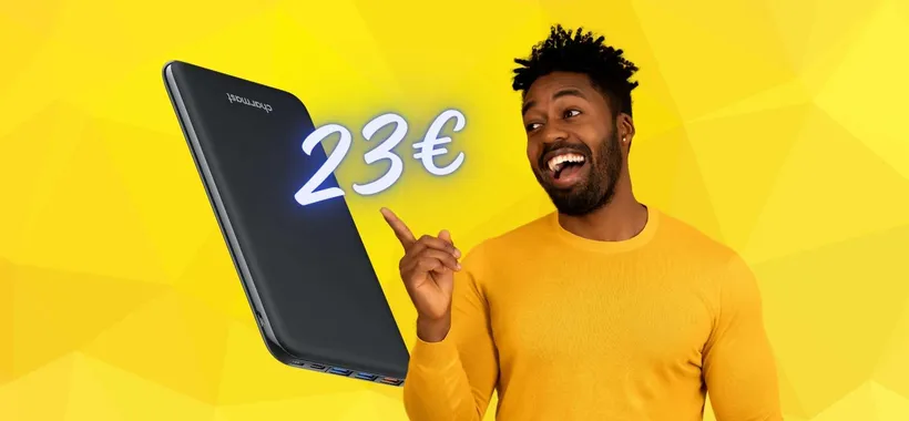 Power Bank da 26800mAh, POTENTE e LEGGERISSIMO, tuo a 23€ soltanto