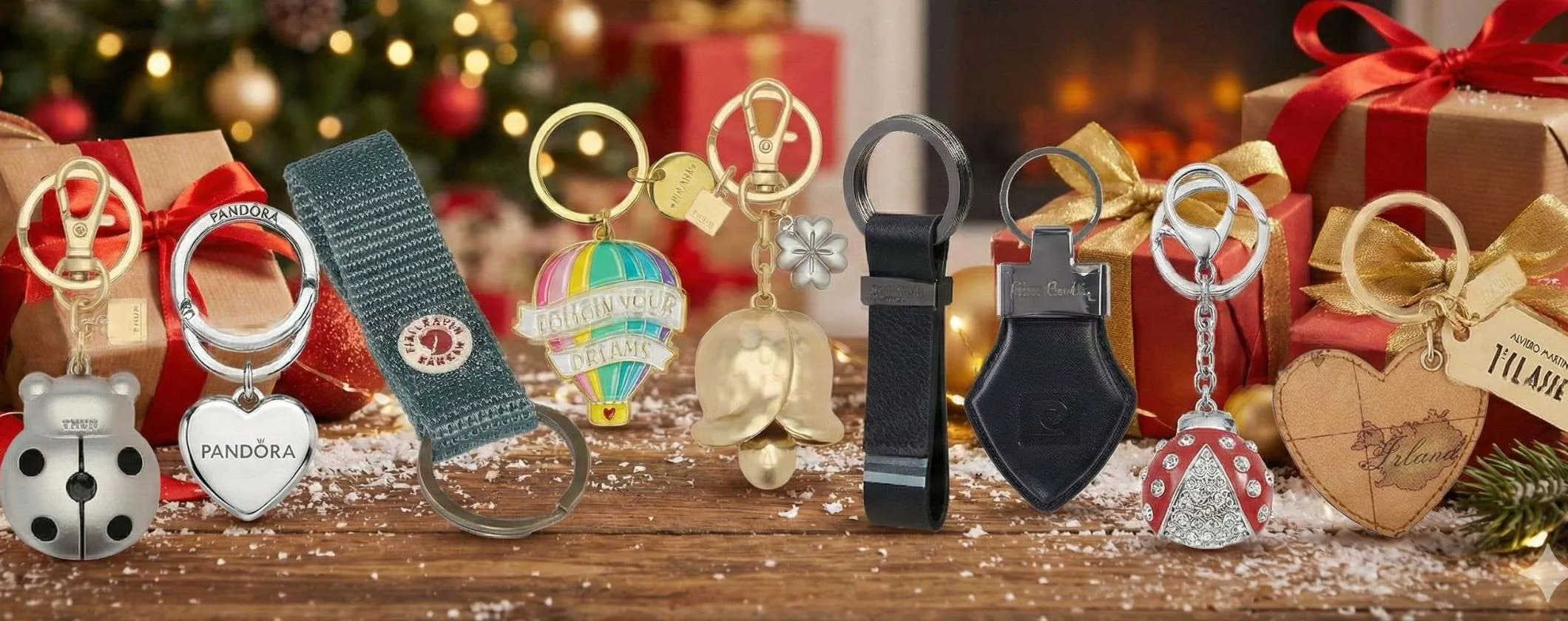 Portachiavi firmati da 6,99€: idee regalo per Natale a prezzi WOW su Amazon