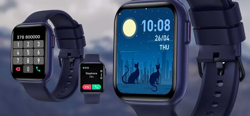 Uno smartwatch WOW a 39€: sembra un Apple Watch 7 e puoi telefonare