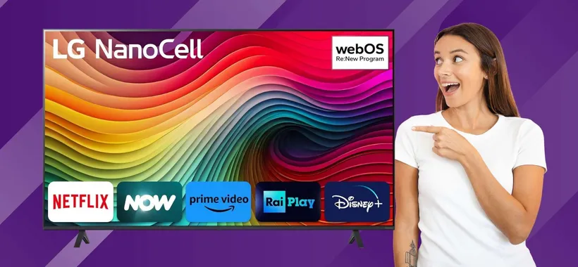 MINIMO STORICO per la Smart TV LG con tecnologia NanoCell da 50"