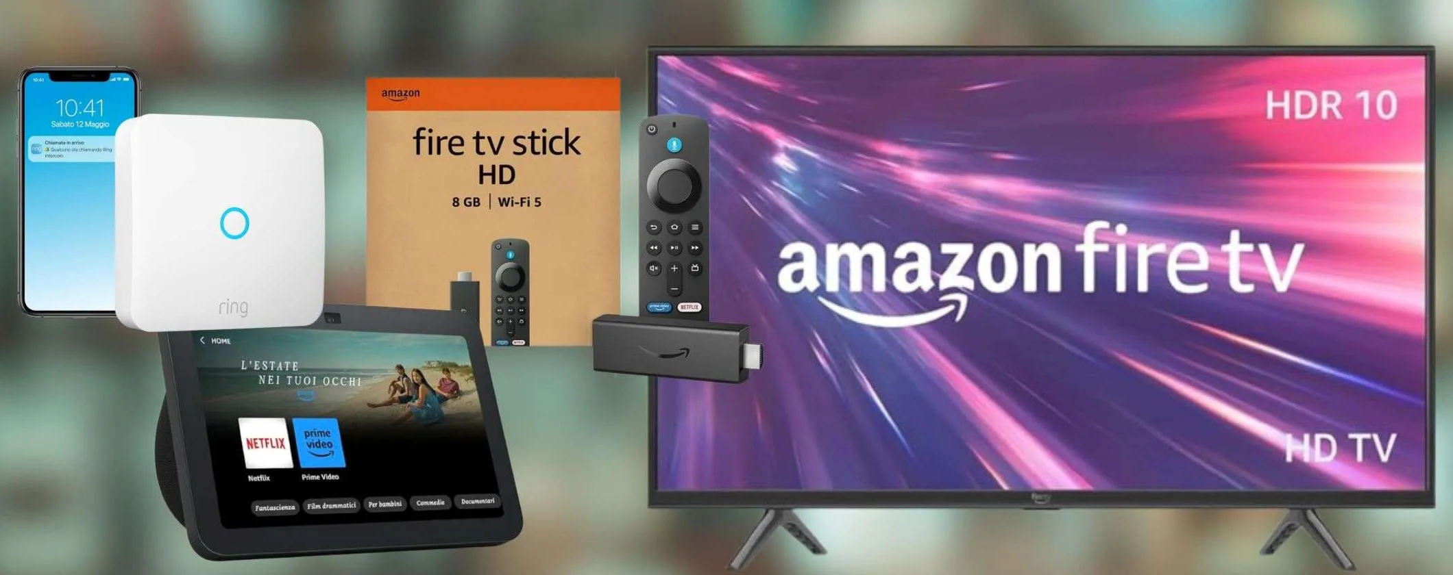 Amazon SVENDITA FINALE: sconti fino al 64% sulla sua tecnologia (da 21,99€)