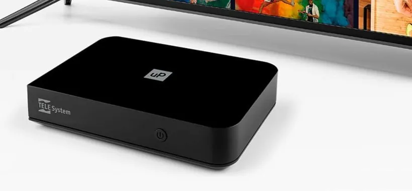 TELE System UP T2 4K: il decoder DVB-T2 con Android TV a 69€