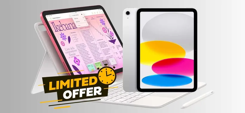 iPad da 10,9 pollici di 10ª generazione (64GB WiFi) su eBay a un prezzaccio