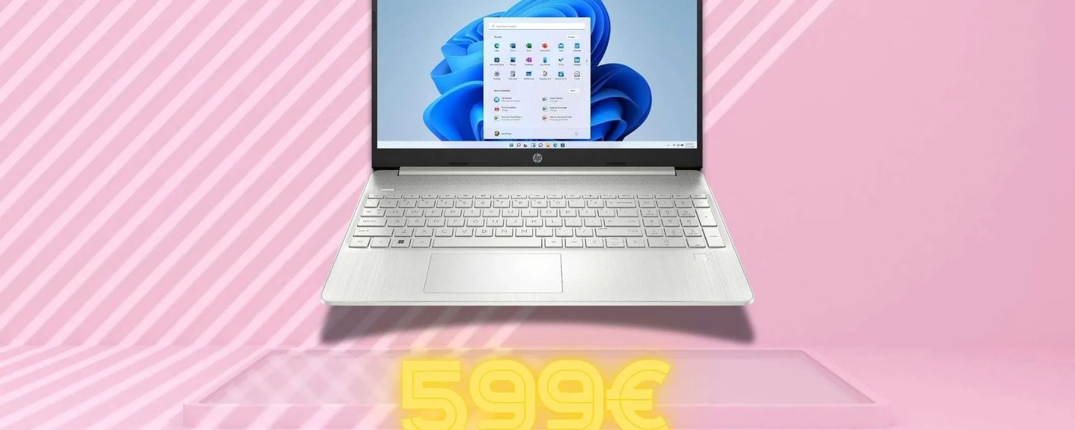 HP 15s: meno di 600€ per un ottimo laptop con Intel i5 e 16GB di RAM