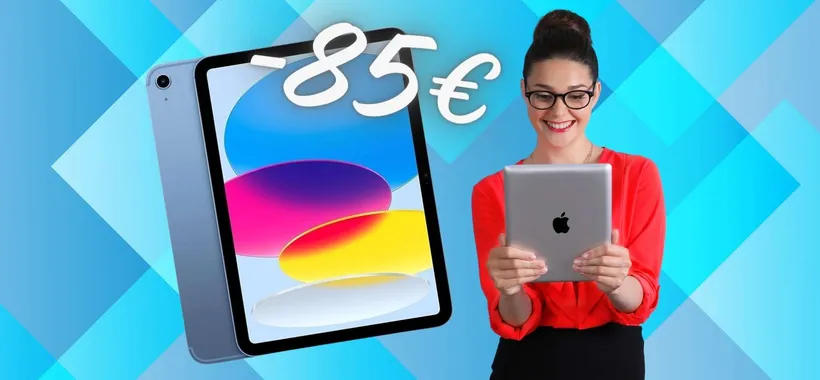 iPad di 10a generazione da 10,9 pollici: con PROMO eBay RISPARMI 85€