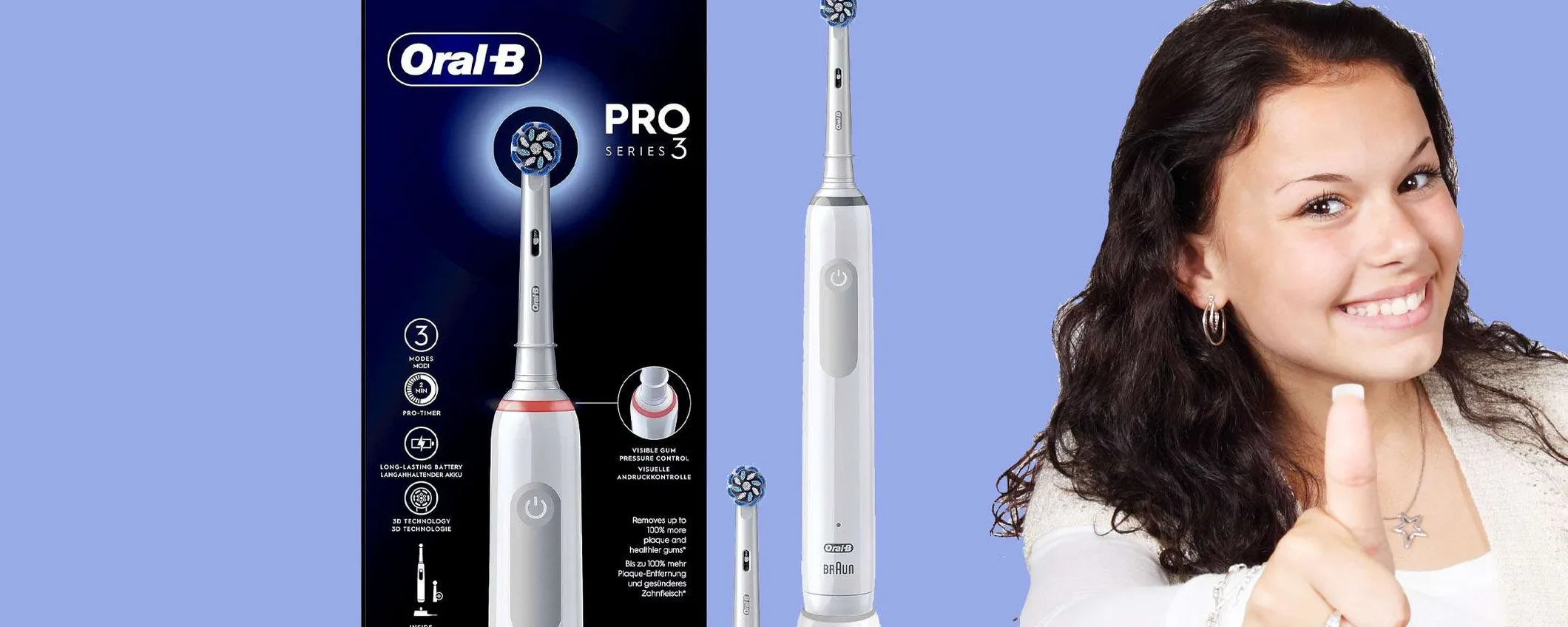 Oral-B Pro 3 3000 in offerta: denti splendenti ad un PREZZO WOW