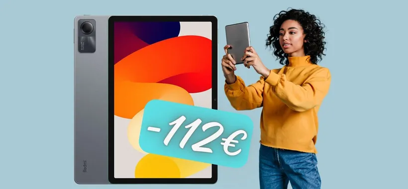 OFFERTA BOMBA eBay per Xiaomi Redmi Pad SE da 256GB a - 112€