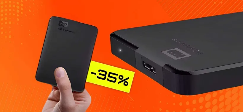 Hard disk esterno 4TB: già tuo con poco più di 100€ (SCONTO 35%)