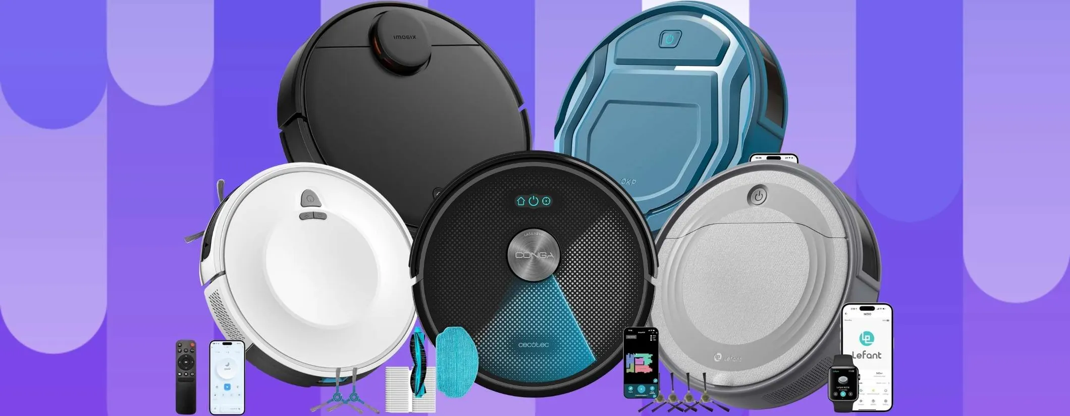 Pavimenti splendenti senza fare nulla: 5 robot aspirapolvere a meno di 100€