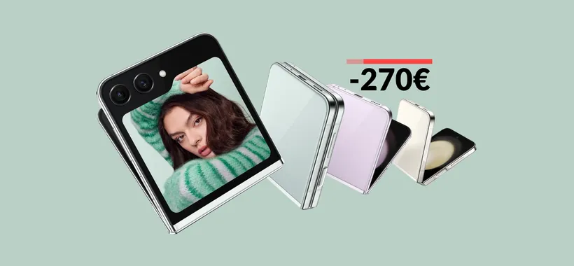 Samsung Galaxy Z Flip5: il mega SCONTO di 270€ sta per scadere