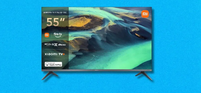 Xiaomi TV F Pro 55" QLED con Fire TV e 120Hz in offerta su Amazon a 449€
