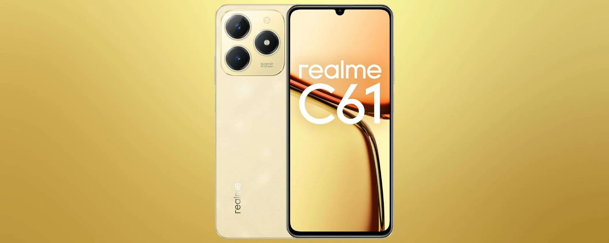 realme C61 6+128GB a 99,99 euro è lo smartphone low cost da prendere oggi