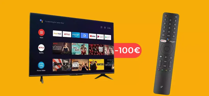 Smart TV 4K Xiaomi 43'': approfitta di questo sconto, non tornerà (-100€)
