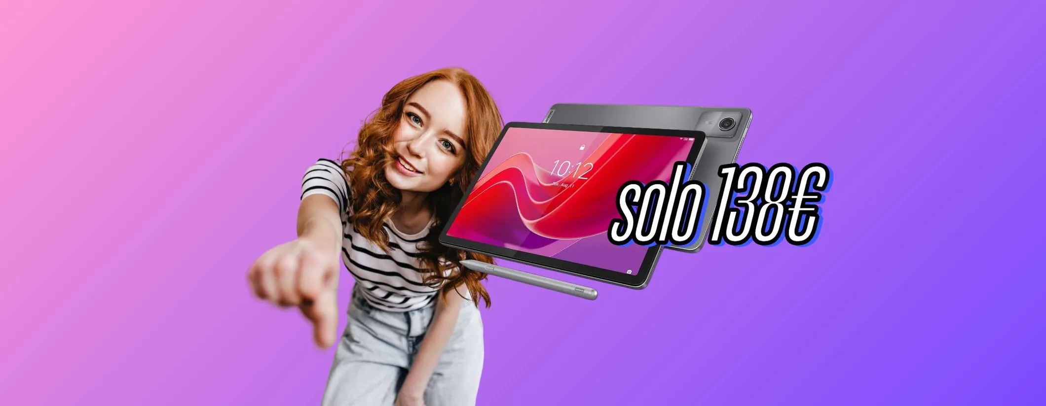 Bomba Amazon: Lenovo Tab M11 con Tab Pen INCLUSA a soli 138€