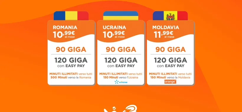 WINDTRE: winback Romania, Moldavia e Ucraina
