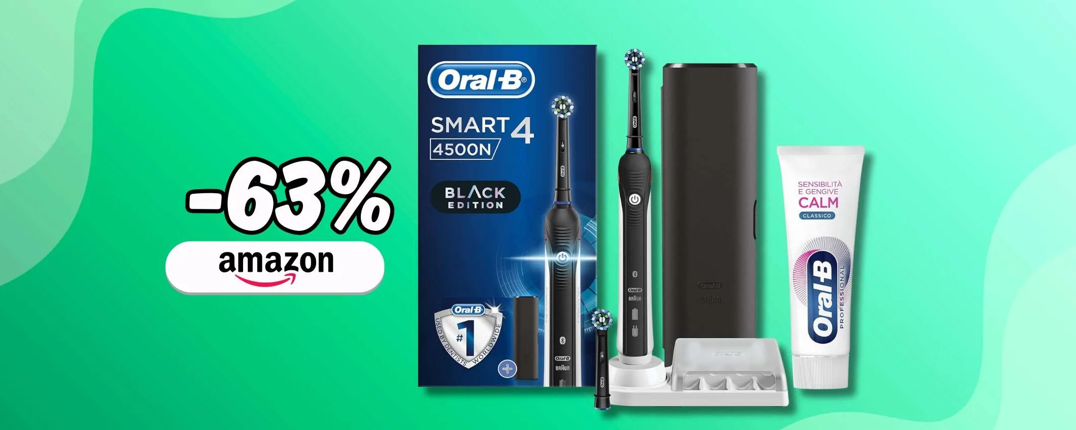 Svenduto lo spazzolino Oral-B Smart 4 4500, si connette allo smartphone