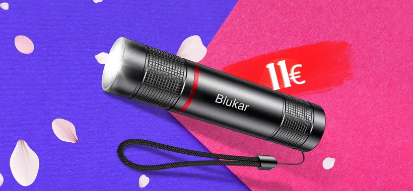 Torcia LED piccola ma luminosa: ricaricabile e robusta (militare)
