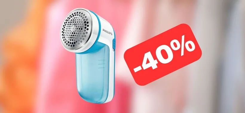 Levapelucchi elettrico Philips in OFFERTA: regalo piccolo, ma utile