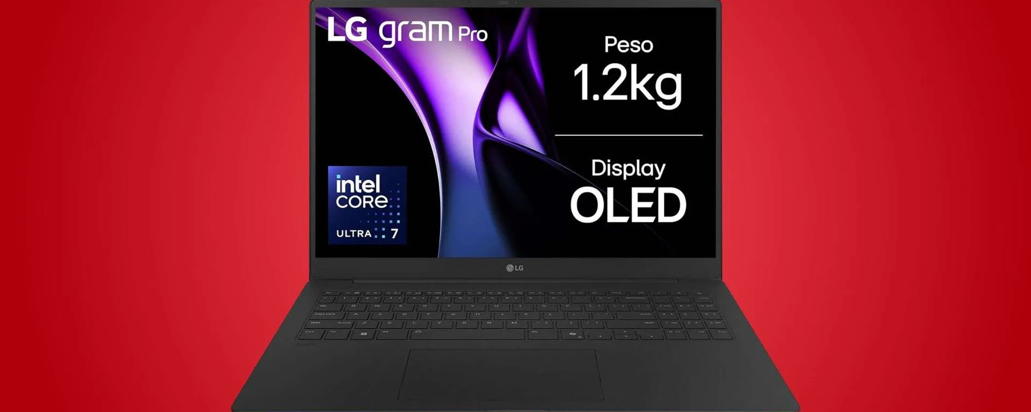 LG gram Pro in offerta ad un prezzo irresistibile: pesa appena 1,2 Kg