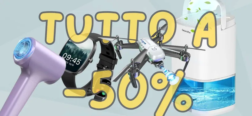 Solo sconti del 50%: occasioni Black Friday Amazon anticipate (da 14€ a 42€)