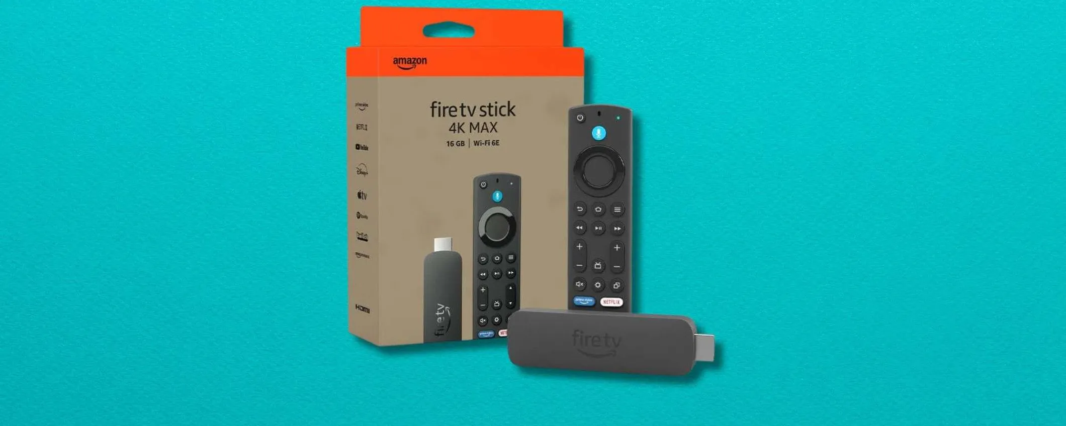 Fire TV Stick 4K Max (2024) a 52,99€: sconto del 34% sullo streamer top di Amazon