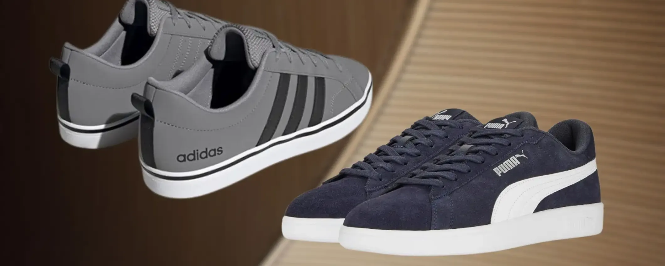 Adidas e Puma, sneaker a prezzo SPECIALE su Amazon: modelli a partire da 35€