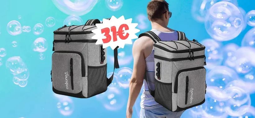 Non partire in vacanza senza questo ZAINO TERMICO a soli 31€