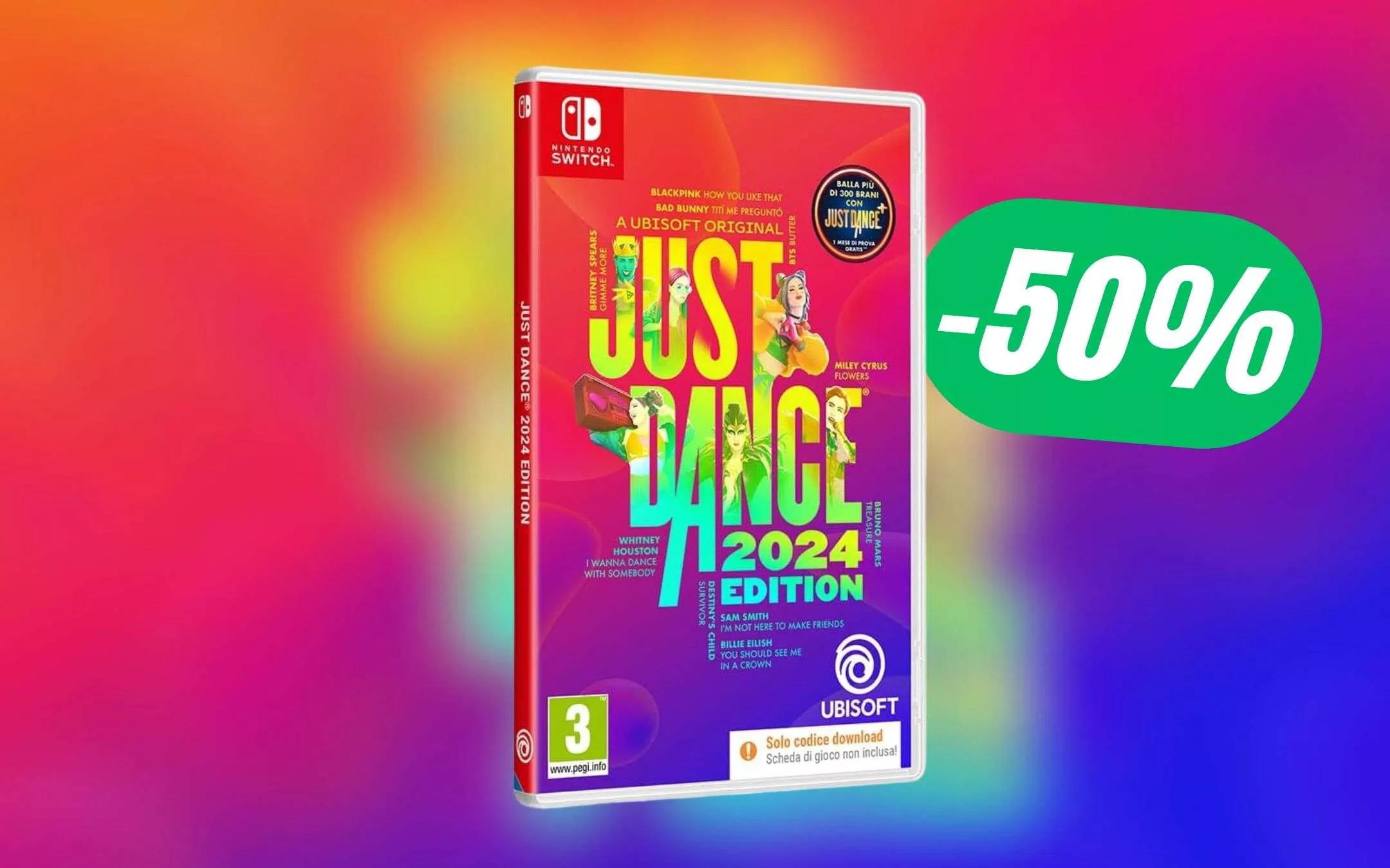 Just Dance 2024 per Nintendo Switch a PREZZO RIDICOLO su
