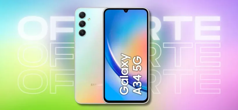 Samsung Galaxy A34 5G per 0 problemi di spazio: 256GB, prezzo più BASSO