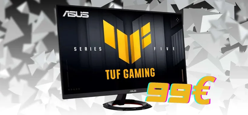 ASUS TUF Gaming: meraviglioso monitor da 23,8" FHD con risposta azzerata