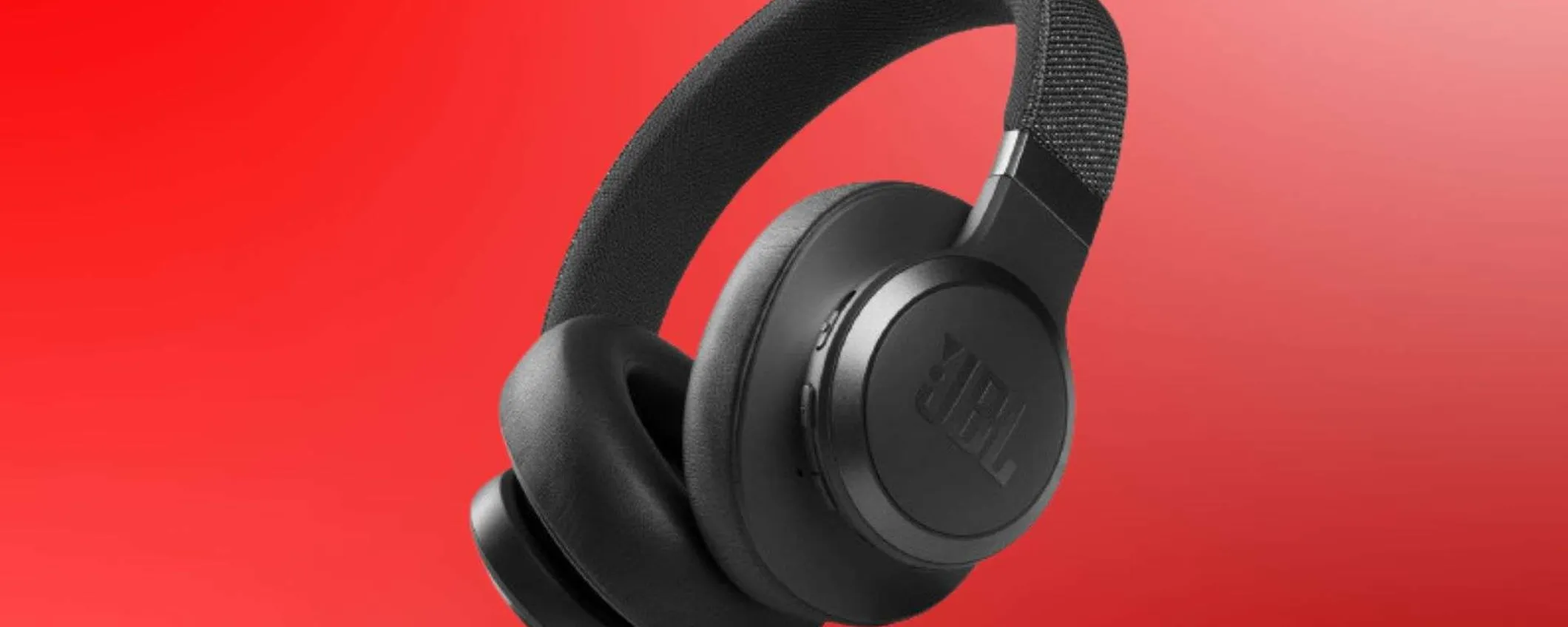 JBL Live 660NC in offerta: cuffie over-ear eccellenti, tue con il 33% di sconto