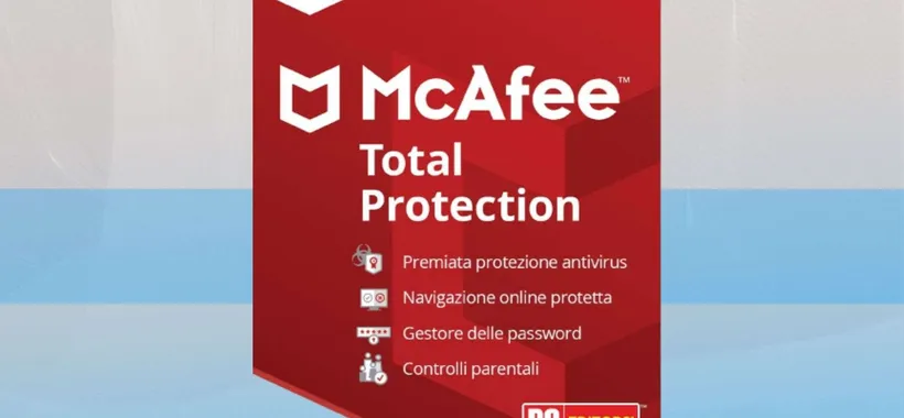 McAfee: l'antivirus SPAZIALE a prezzo SHOCK (-76%)