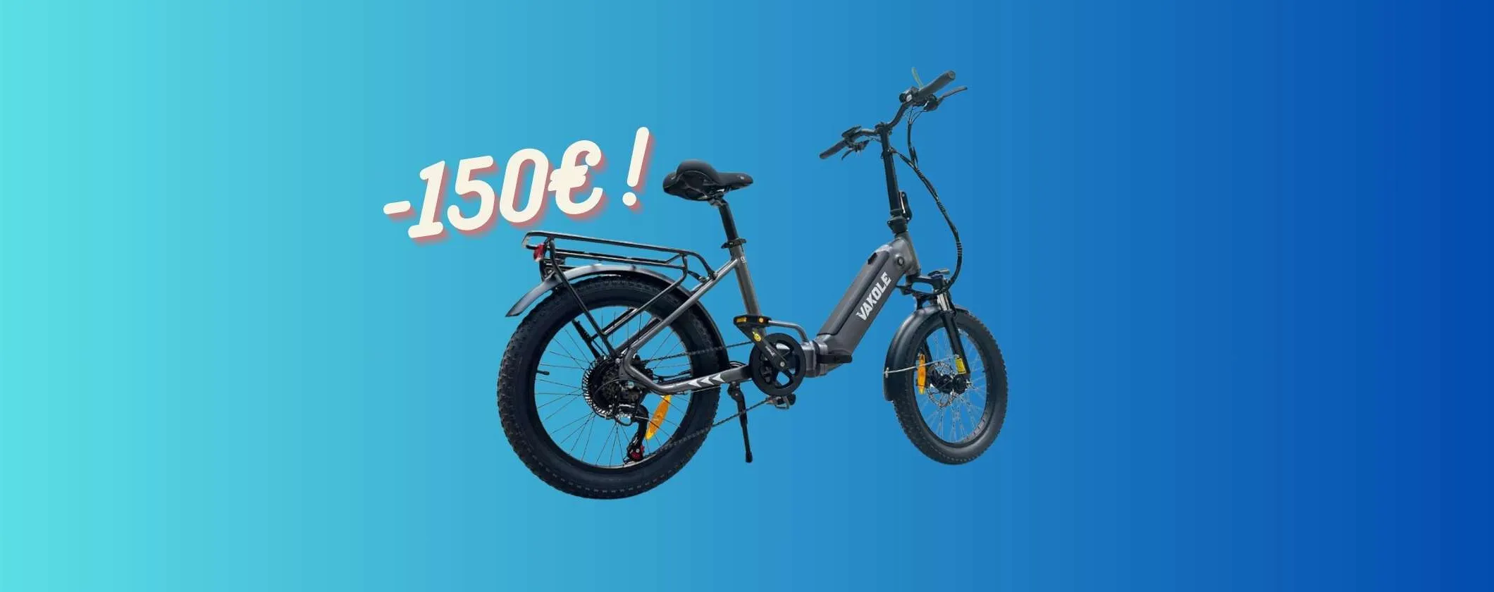 Bici Elettrica Pieghevole con 150€ di SCONTO su BuyBestGear