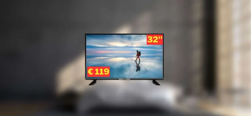 TV 32" per cucina o camera da letto? Su eBay ti bastano 119 euro