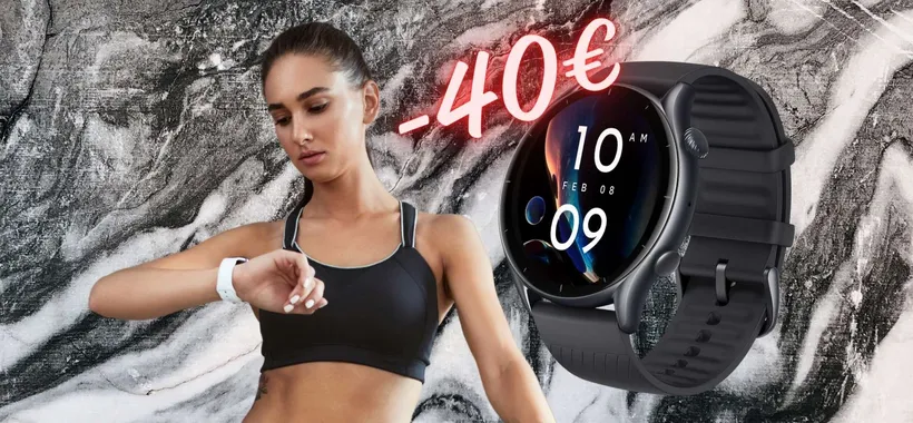Amazfit GTR 3 è lo smartwatch da avere ADESSO, con lo SCONTO di 40€